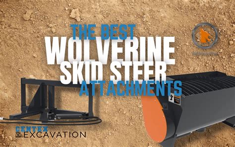 wolverine skid steer post driver|skid steer tiller wolverine attachment.